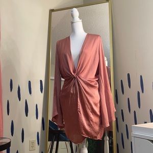 Fashion Nova Pink Cocktail Dress